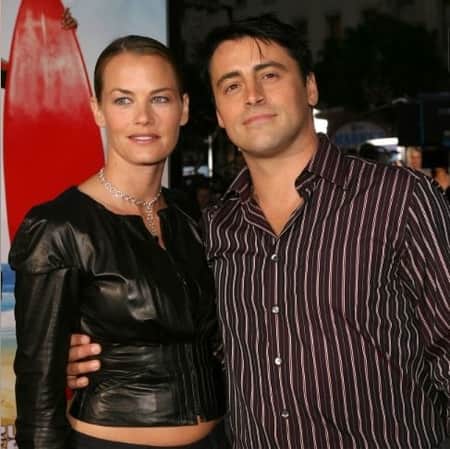 Melissa McKnight and her former husband Matt LeBlanc